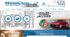 Desktop Screenshot of ebersolehonda.com
